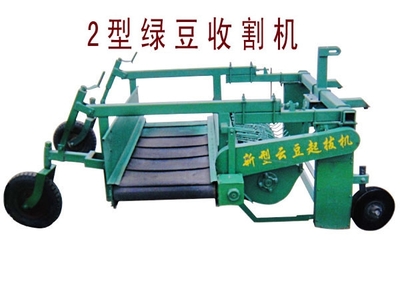 2型绿 豆收割机图片_高清图_细节图-乾安致富农业机械制造 -